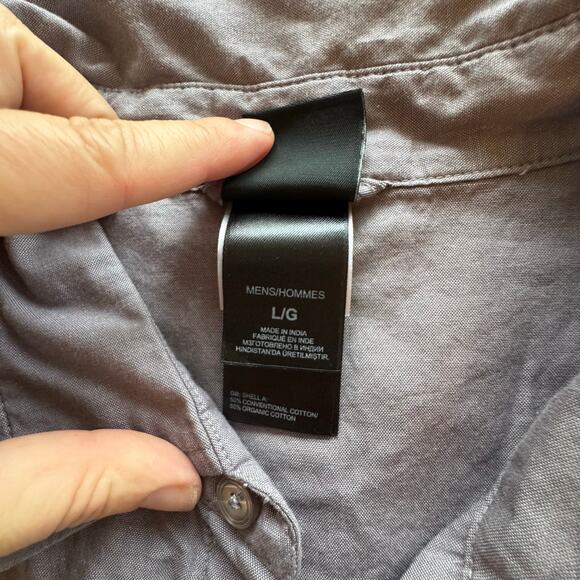 2 North Face Men’s Large Button Up‎ Short Sleeve Shirts Fishing Outdoors Hike - Picture 9 of 16